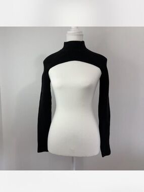 Abercrombie & Fitch Black Shrug Sweater